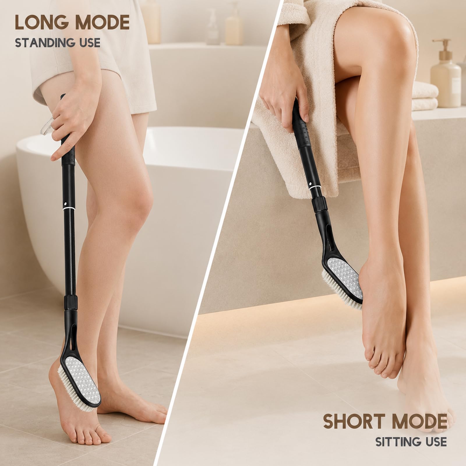 BTideas ergonomic non-slip handle grip for steady control in wet use