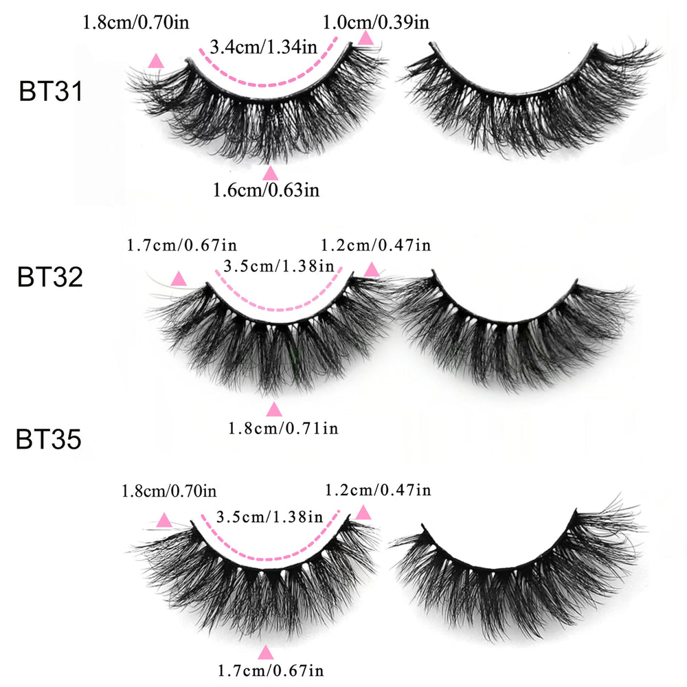 BTLLSSH faux-mink fiber texture showing soft lightweight strands