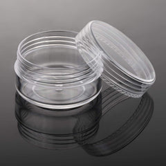 BTYMS jar filled with lip balm showing transparent visibility benefit