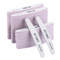 BTYMS front packaging showing 100 emery boards and count benefit