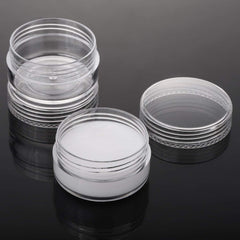 BTYMS jar held in hand showing compact travel-friendly size benefit