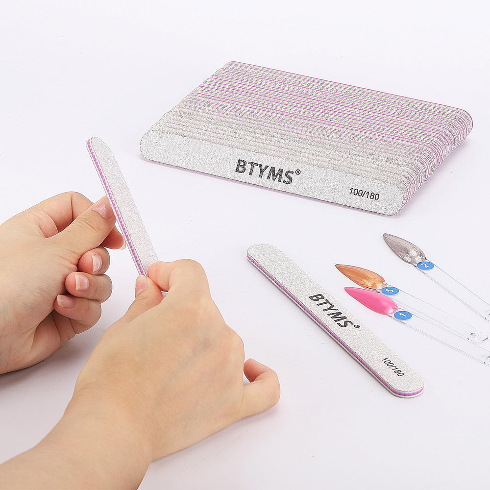 BTYMS label and material detail highlighting water-resistant adhesive benefit