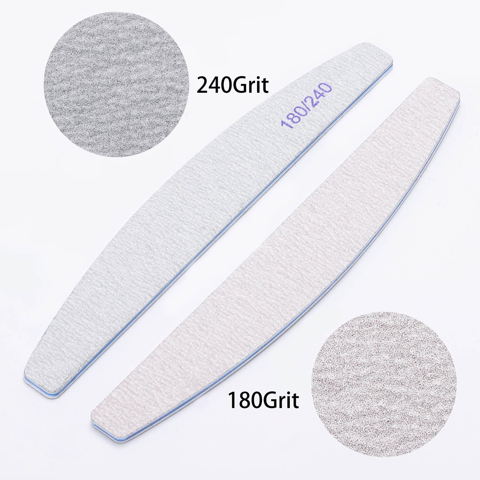 BTYMS emery board shaping a natural nail for smooth, salon-ready edges