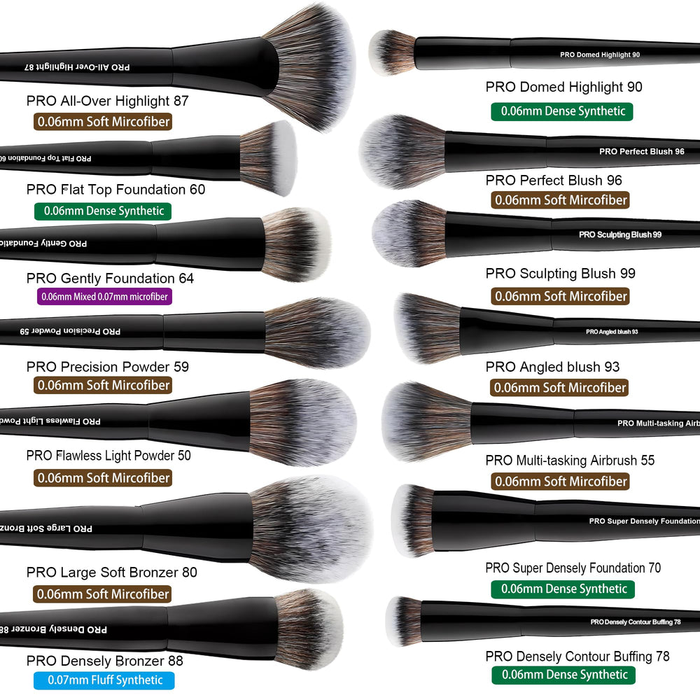 Bueart Design brush beside hand showing ergonomic comfortable grip