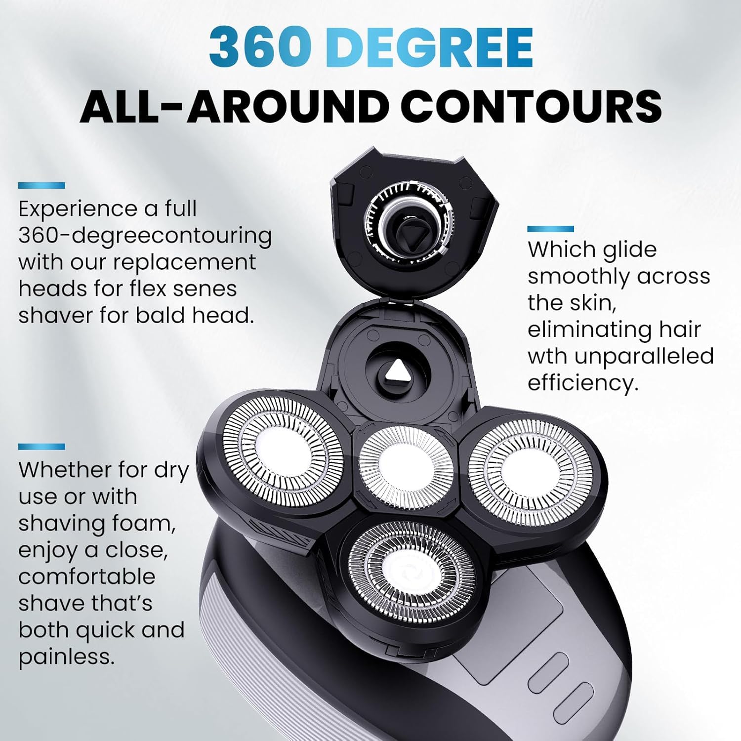 BueRallan close-up stainless steel cutters delivering sharp, consistent cutting