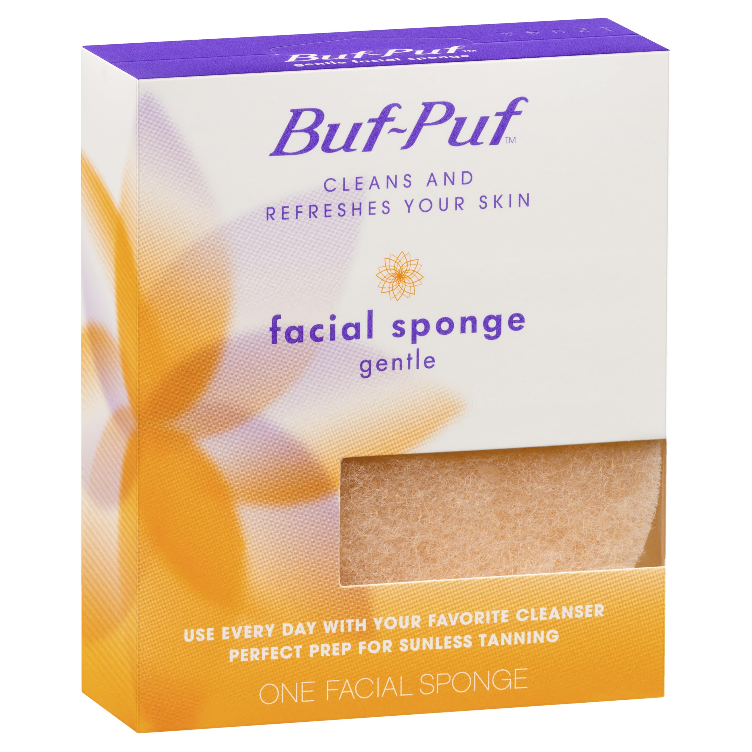Buf-Puf before and after skin surface demonstrating smoother-looking skin
