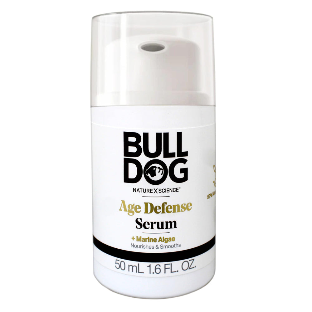 Bulldog Skincare for Men front packaging showing clean design and product benefit
