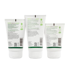 Bulldog Original face scrub granules close-up to illustrate gentle exfoliation