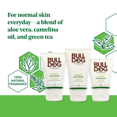 Bulldog Original face wash pump close-up for quick effective cleansing