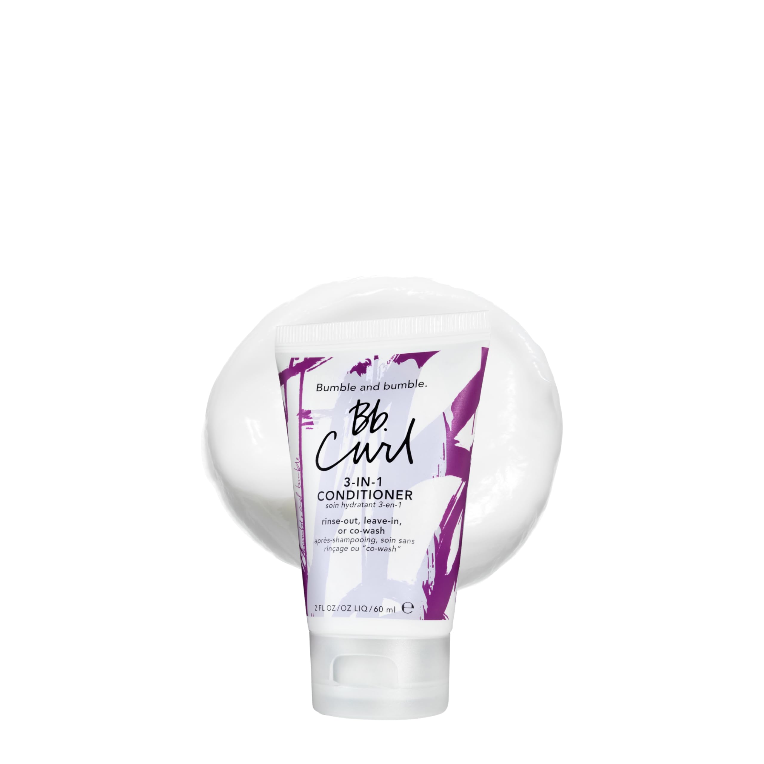 Bumble and bumble front packaging of travel conditioner showing product name and size