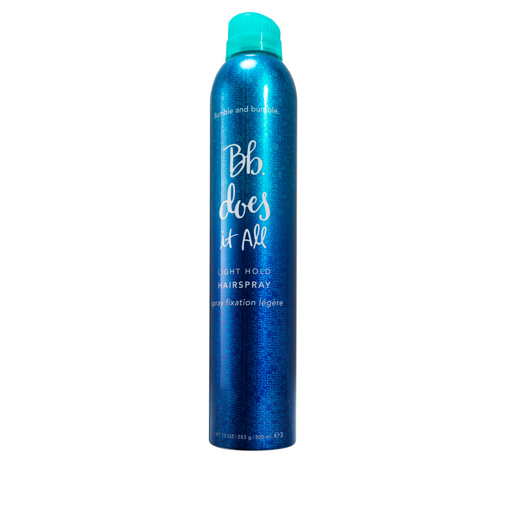 Bumble and bumble front packaging showing product branding and size benefit