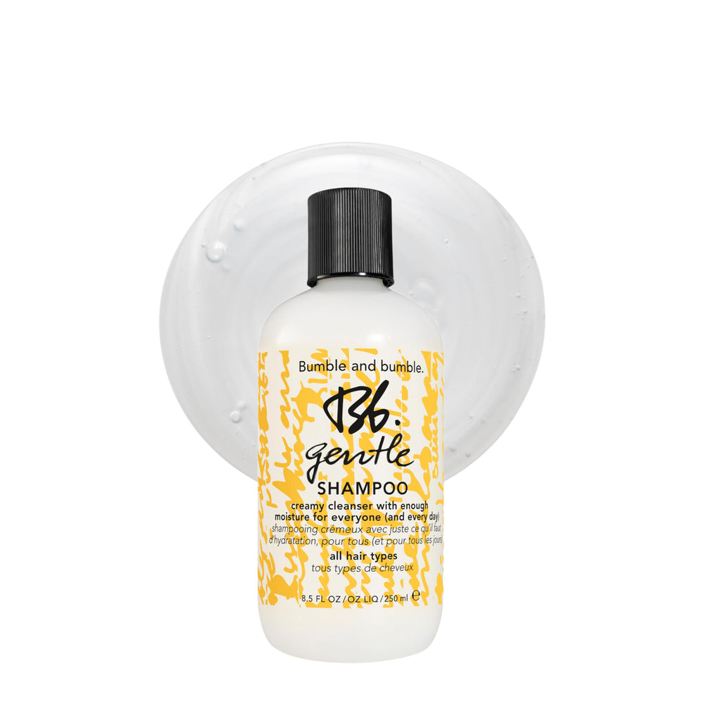Bumble and bumble front bottle showing label and moisturizing promise