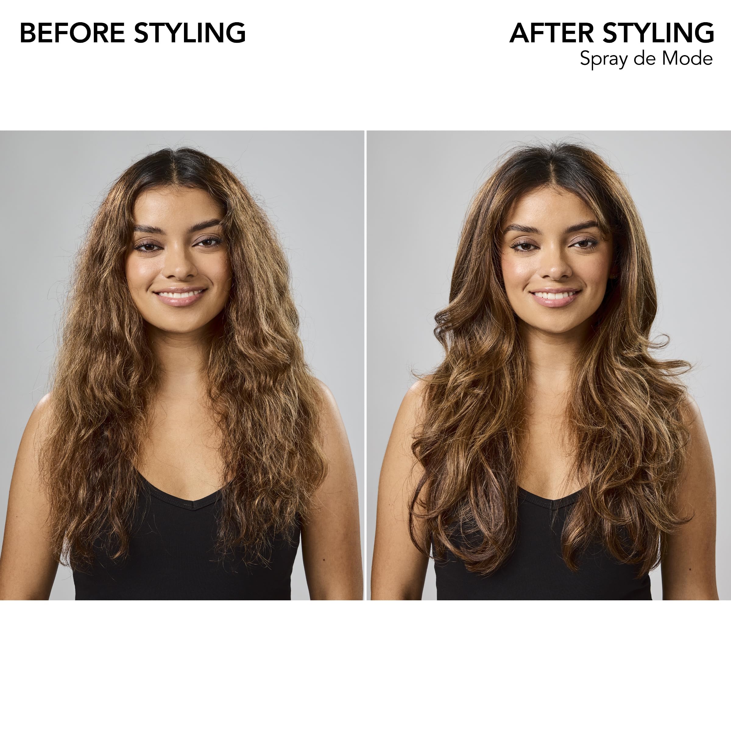 bumble and bumble hairspray texture spray pattern, provides soft finish