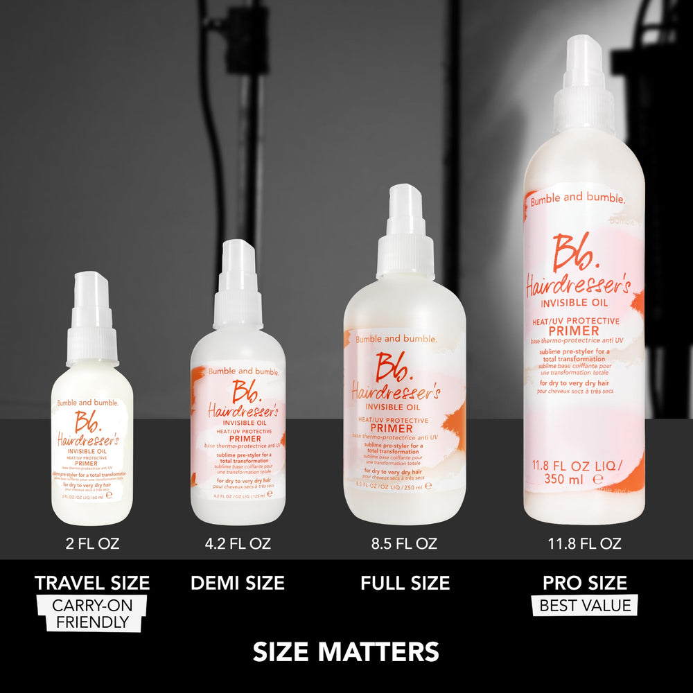 Bumble and bumble ingredient argan and coconut oils depicting nourishment benefits