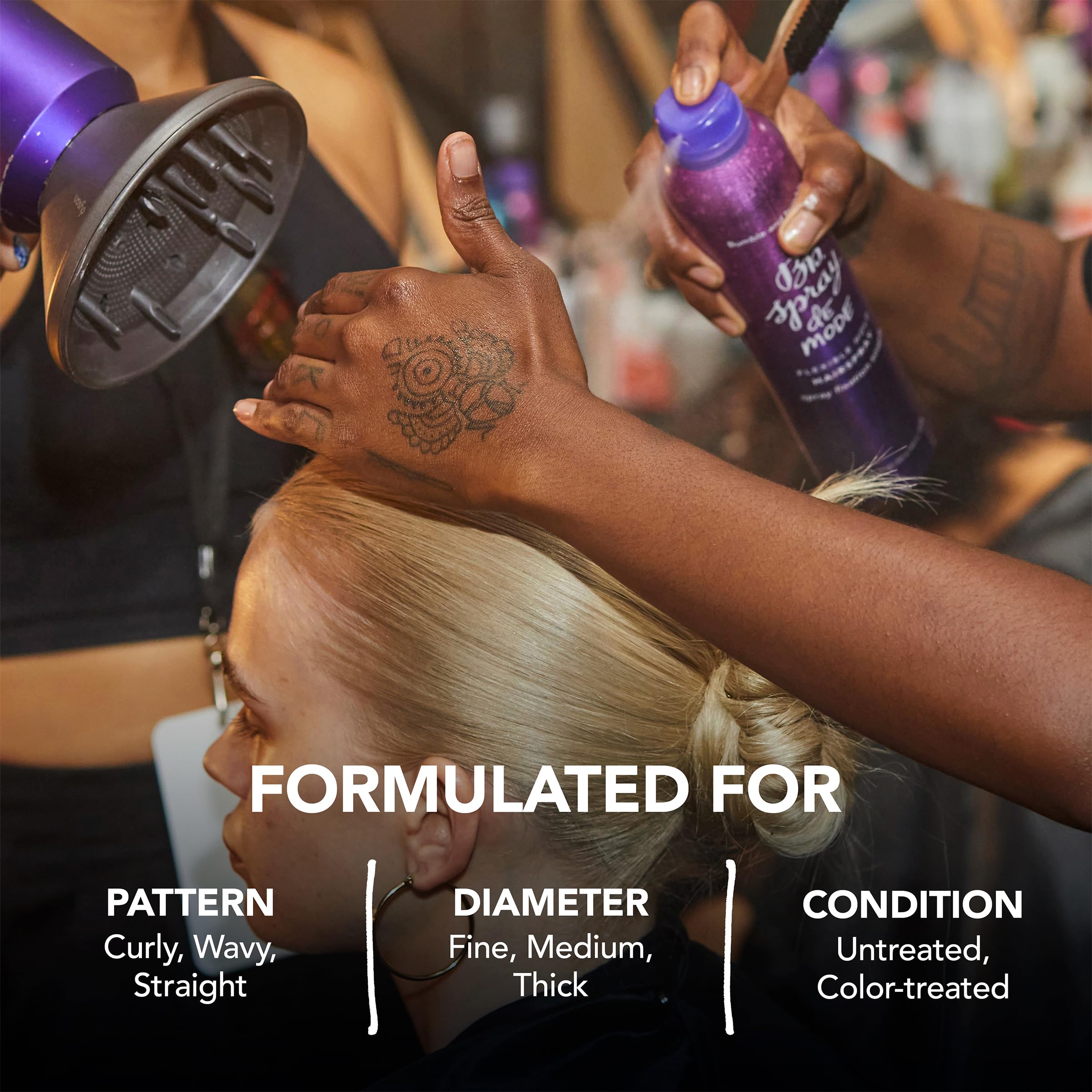 bumble and bumble product in hand size reference, easy to handle