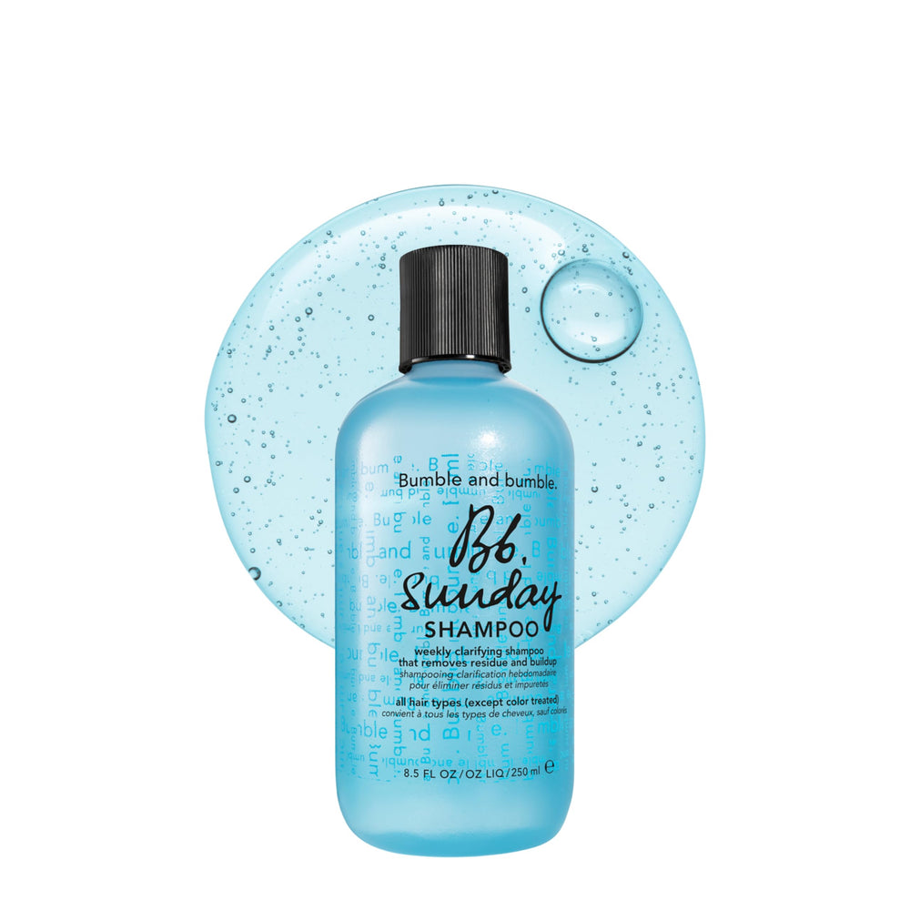 Bumble and bumble. front bottle shot showing full packaging and brand clarity