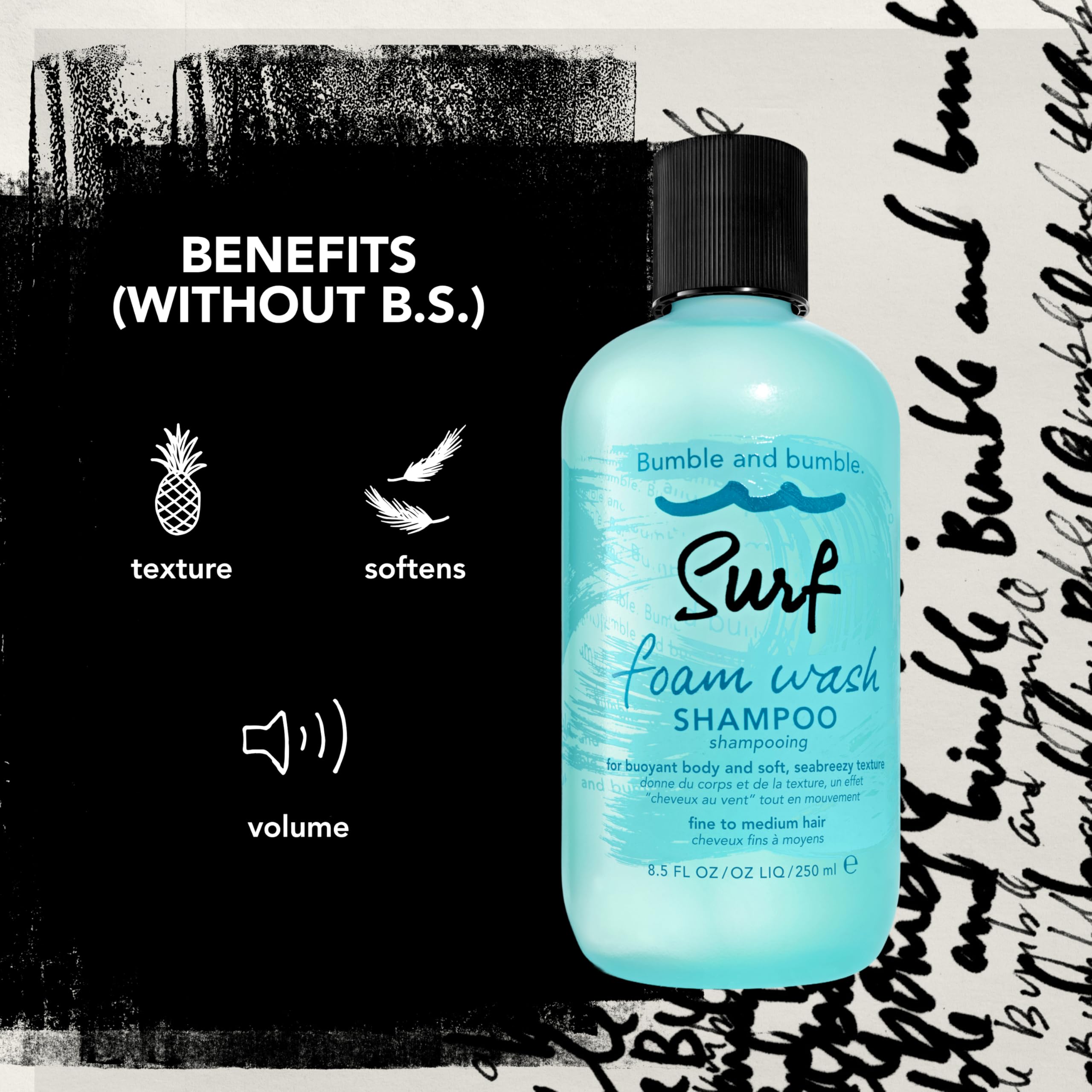 Bumble and bumble kelp extract ingredient close-up enhancing softness benefit