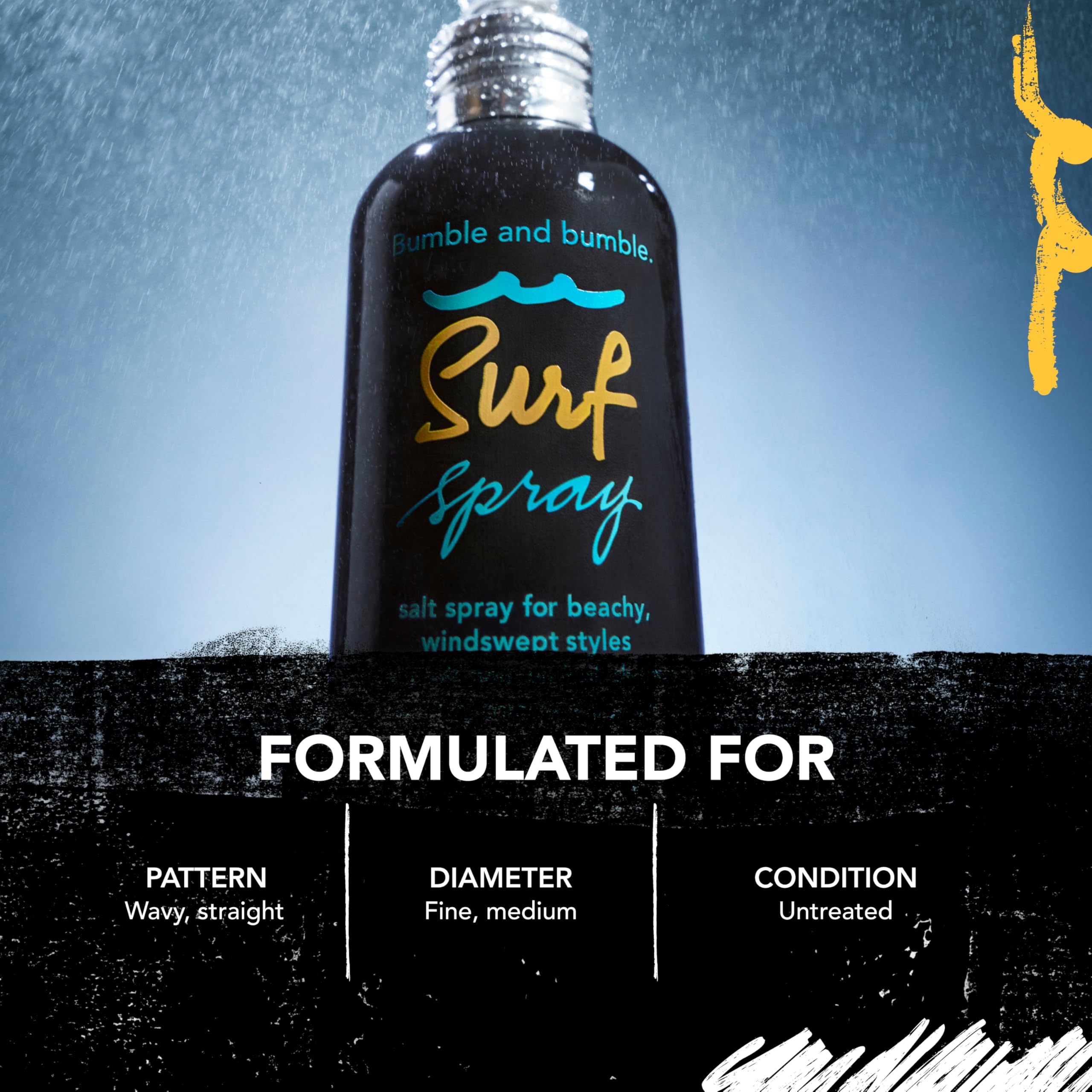 Bumble and bumble in a styling setup suggesting daily hair routine ease