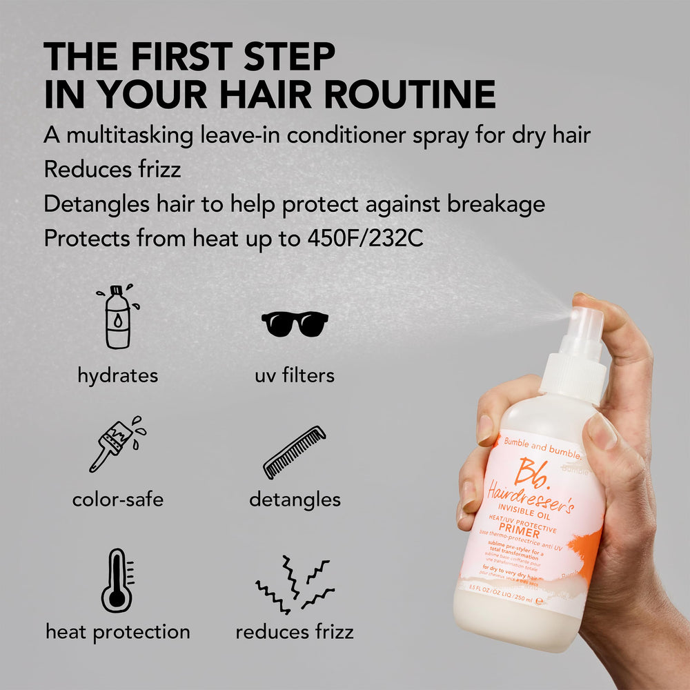 Bumble and bumble travel kit with spray and styling items for on-the-go use