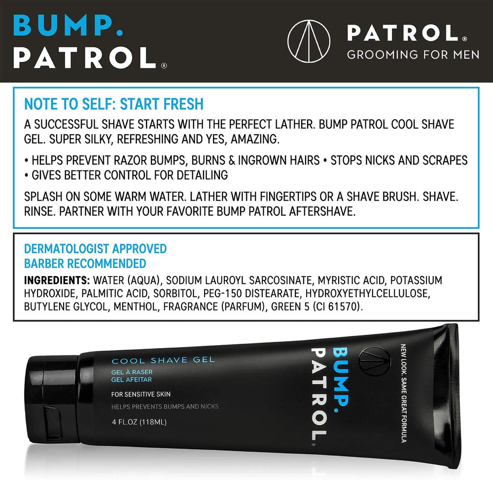 Bump Patrol clear gel texture on fingertips showing smooth glide benefit