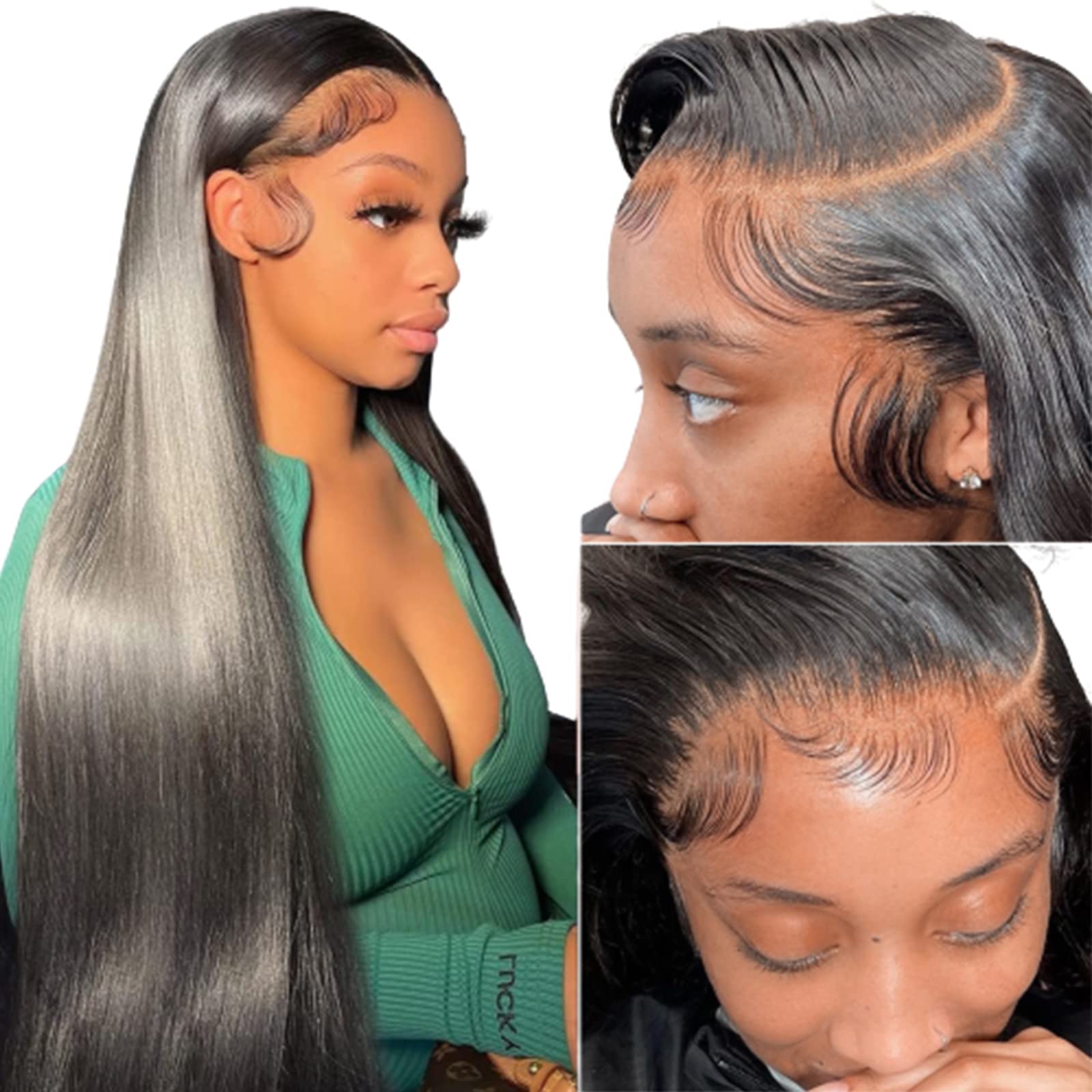bunGiol front packaging showing 24in straight wig and full presentation benefit