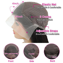 bunGiol side profile displaying 180% density for a thick natural silhouette