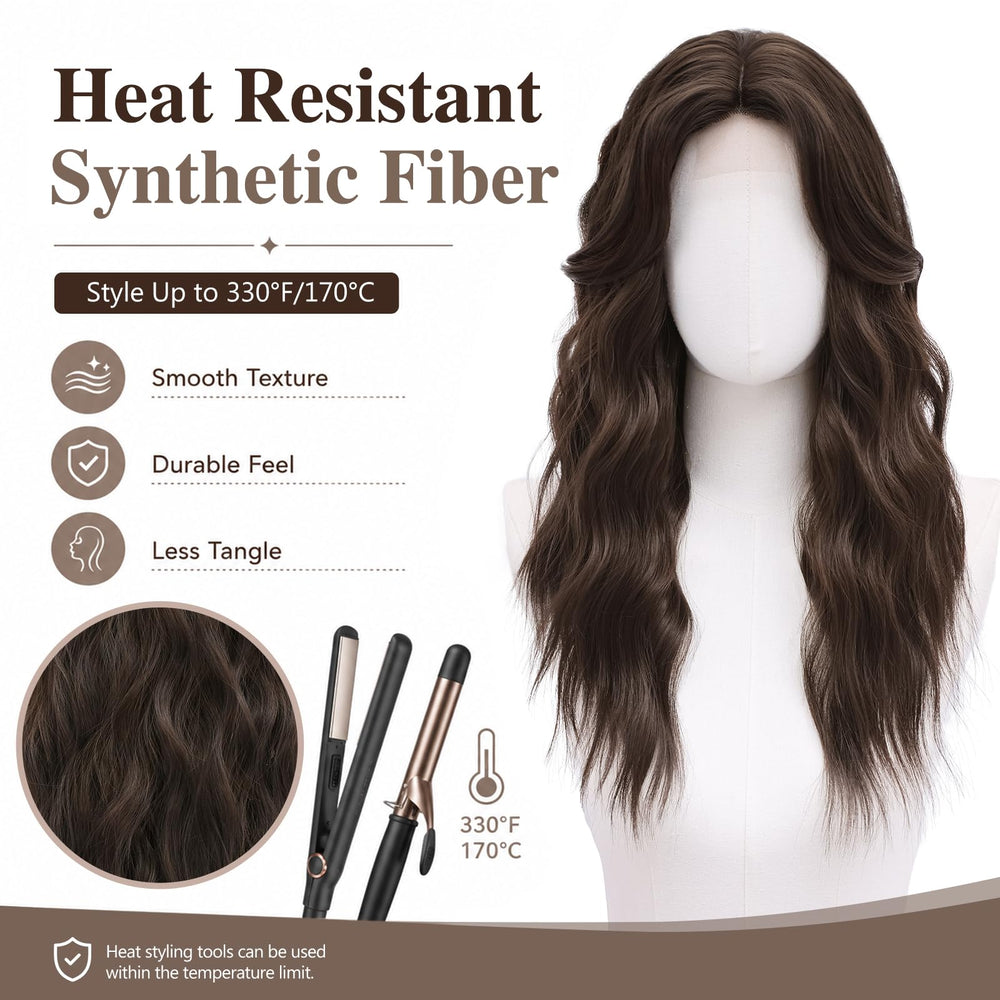 BUPPLER detailed shot of wavy synthetic fiber texture for natural movement