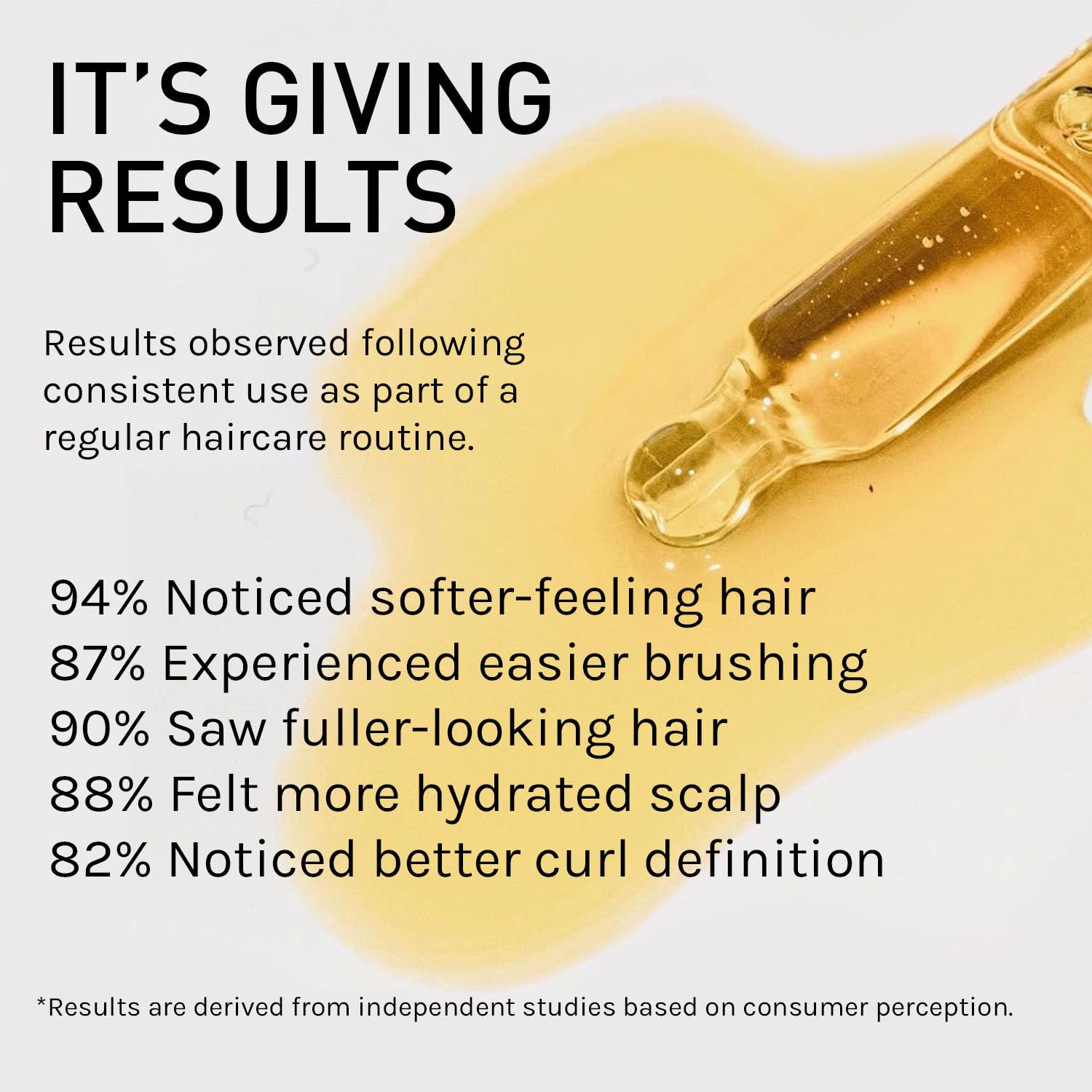 Model massaging Bur Bur into scalp, demonstrates improved scalp circulation benefit