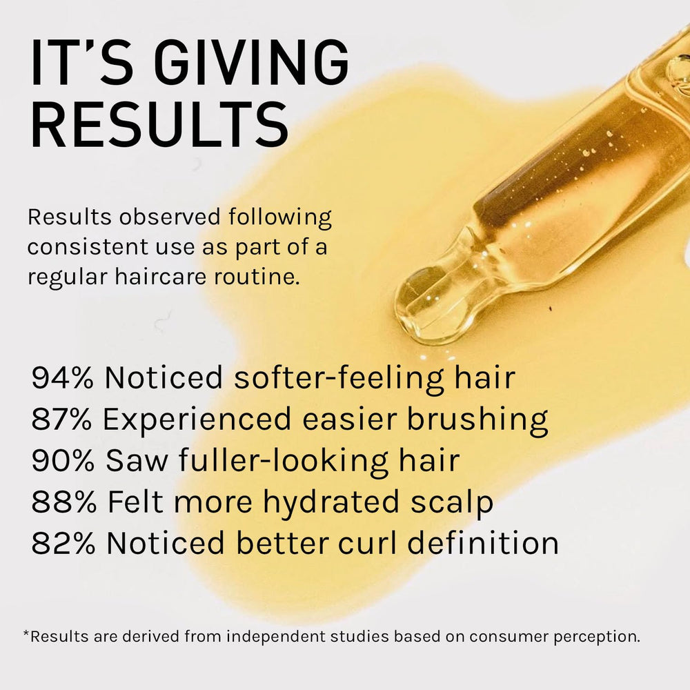 Model massaging Bur Bur into scalp, demonstrates improved scalp circulation benefit