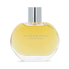 Burberry bottle close-up of spray nozzle highlighting easy application
