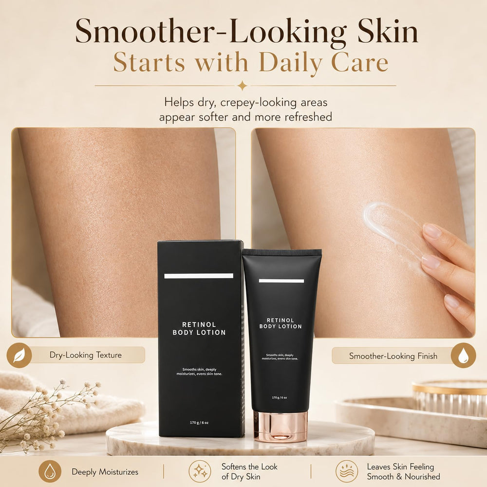 Burdvmd Trttvre applied to legs showing smoother-looking skin benefit