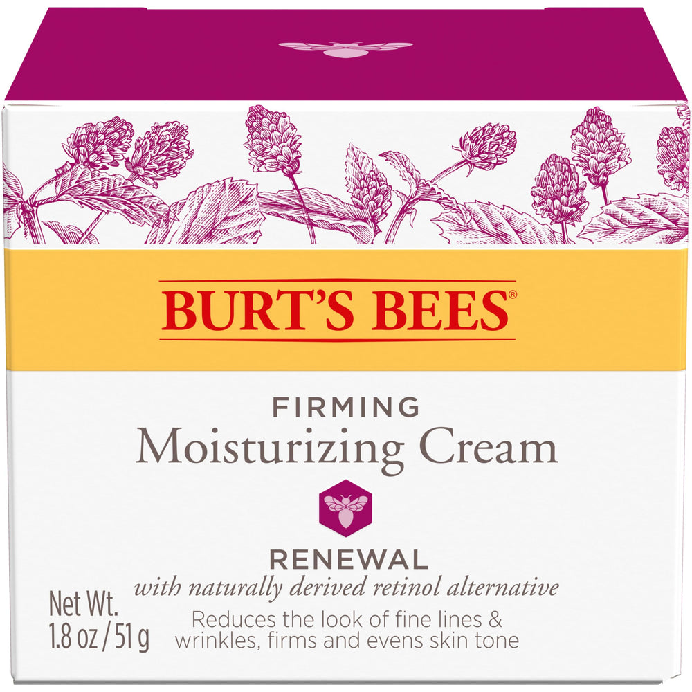 Burt's Bees on bedside table indicating nightly moisturizing ritual
