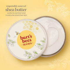 Burt's Bees open jar showing creamy texture and moisturizing benefit