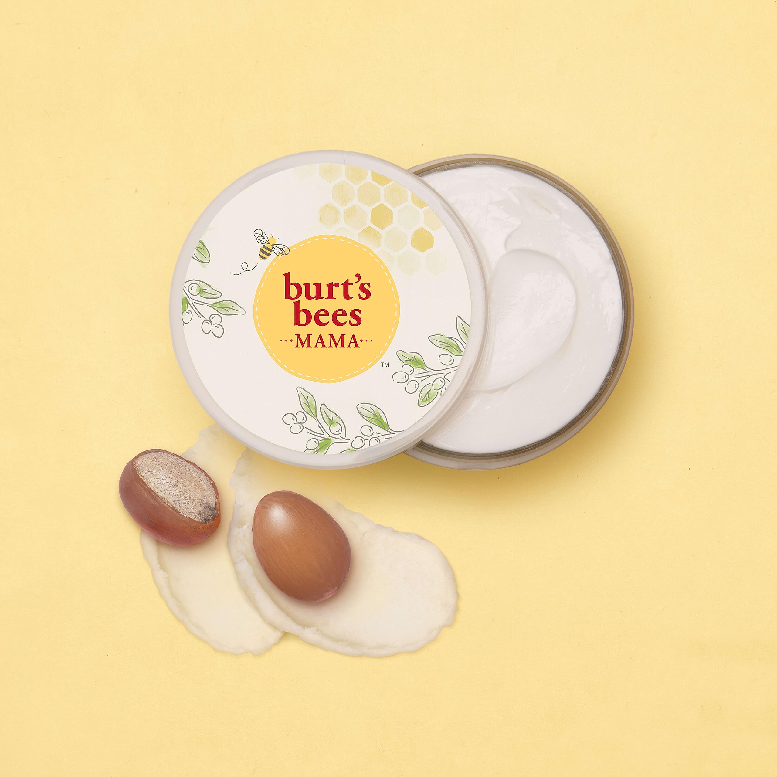 Burt's Bees label close-up highlighting ingredient transparency and safety