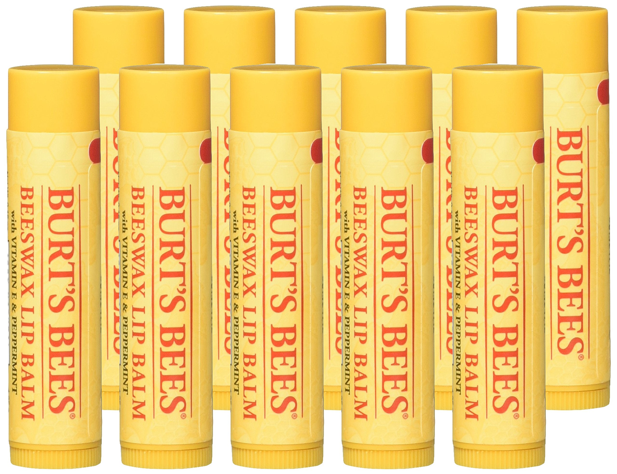 Burt's Bees tube in a pocket showing portability and on-the-go hydration benefit