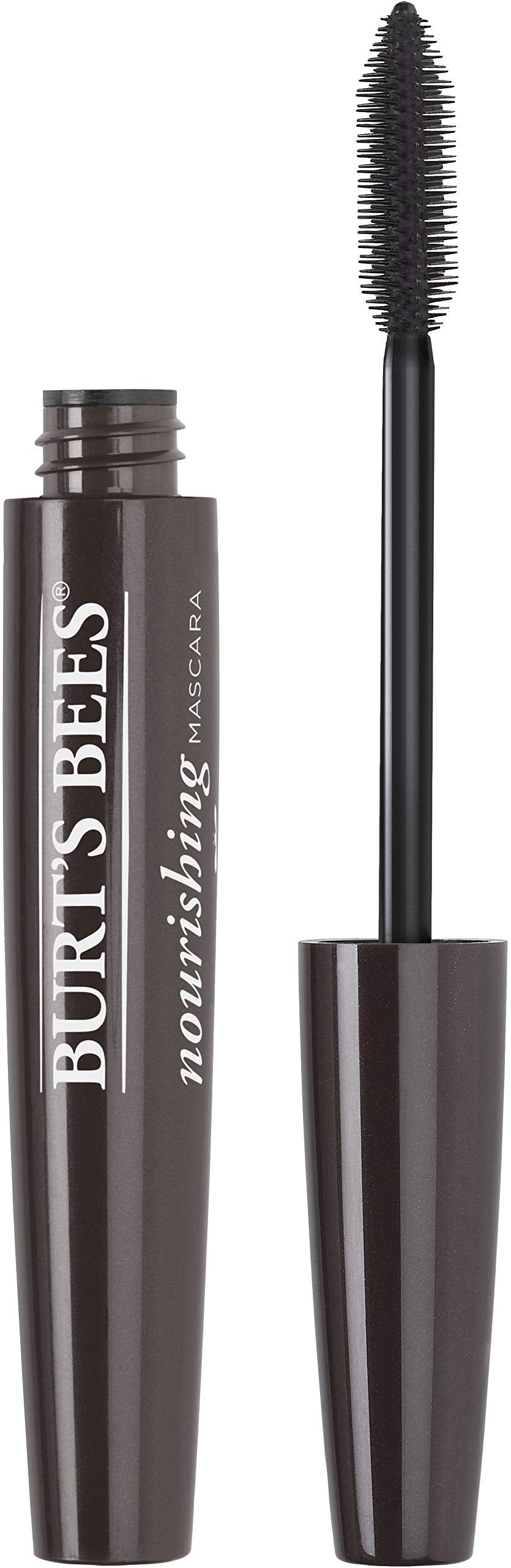 Burt's Bees close-up of tapered wand brush for precise lengthening and separation
