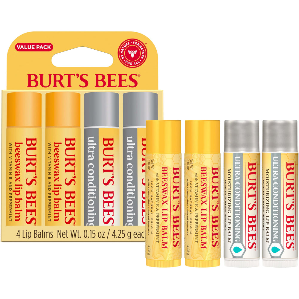 Burt's Bees open cap in hand demonstrating easy one-handed use