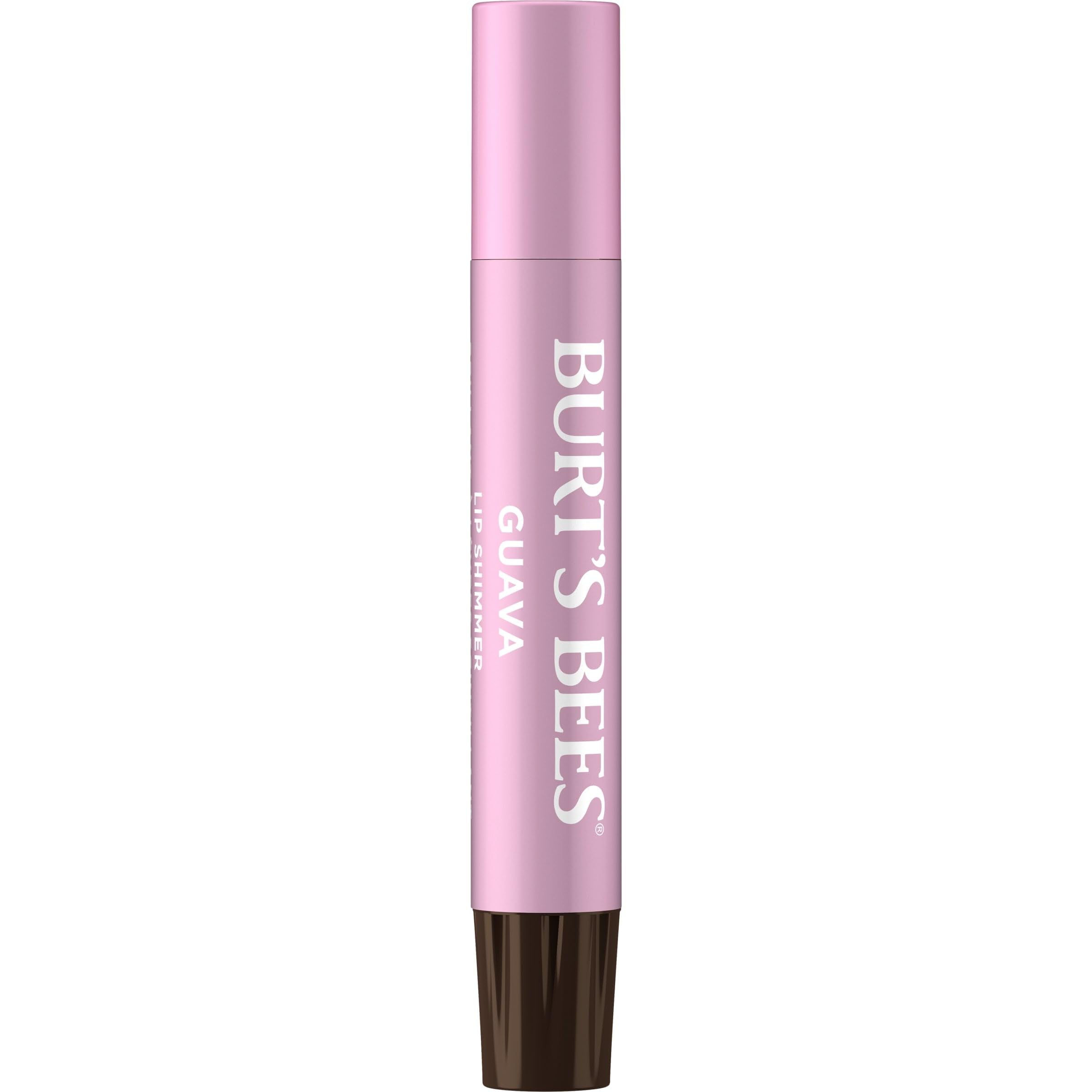 Burt's Bees open stick texture close-up highlighting creamy moisturizing finish