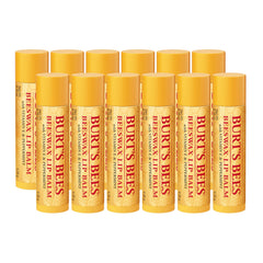 Burt's Bees front packaging showing clean natural lip care and value