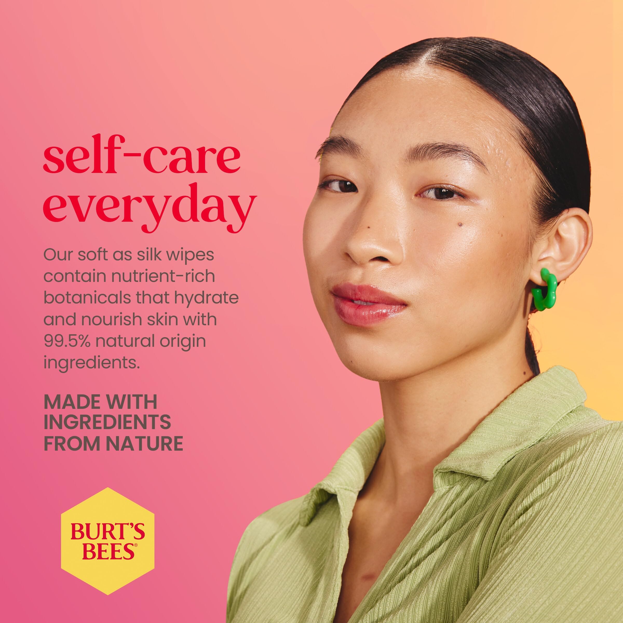Burt's Bees three-pack arrangement highlighting value and portability