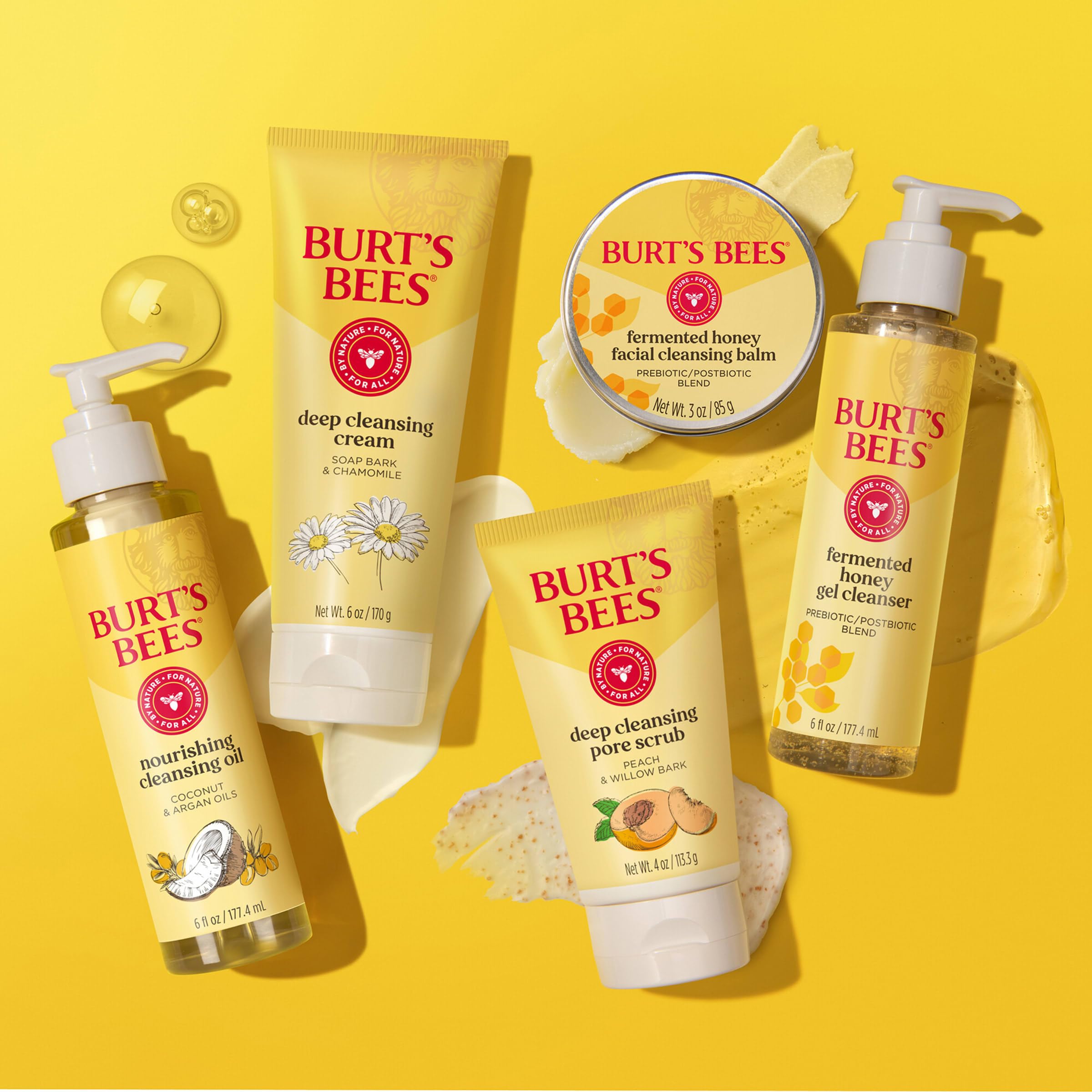 Hand holding Burt's Bees 4 oz tube for scale and travel-ready size