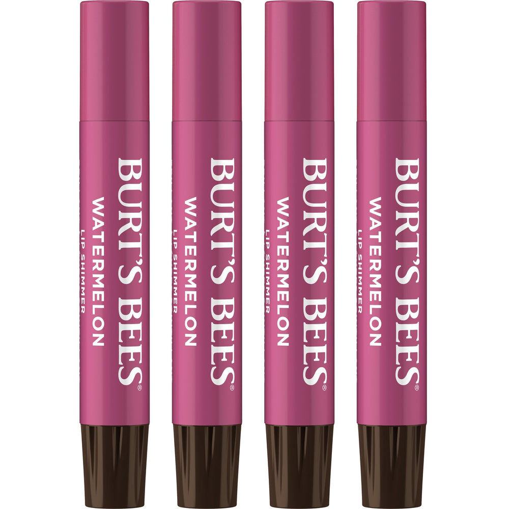 Burt's Bees front packaging shot showing watermelon shade and benefits
