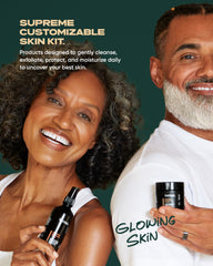buttah gel cleanser texture close-up revealing gentle foaming action and clarity