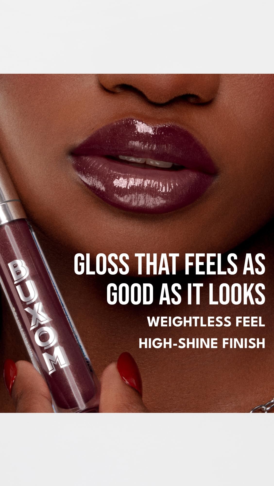 Buxom paired with lip liner showing enhanced definition and longer wear