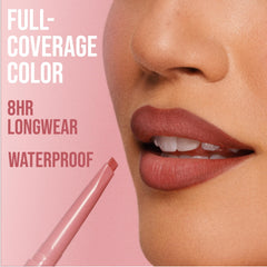 Buxom arm swatch of Dangerous Dolly showing true matte color payoff and coverage