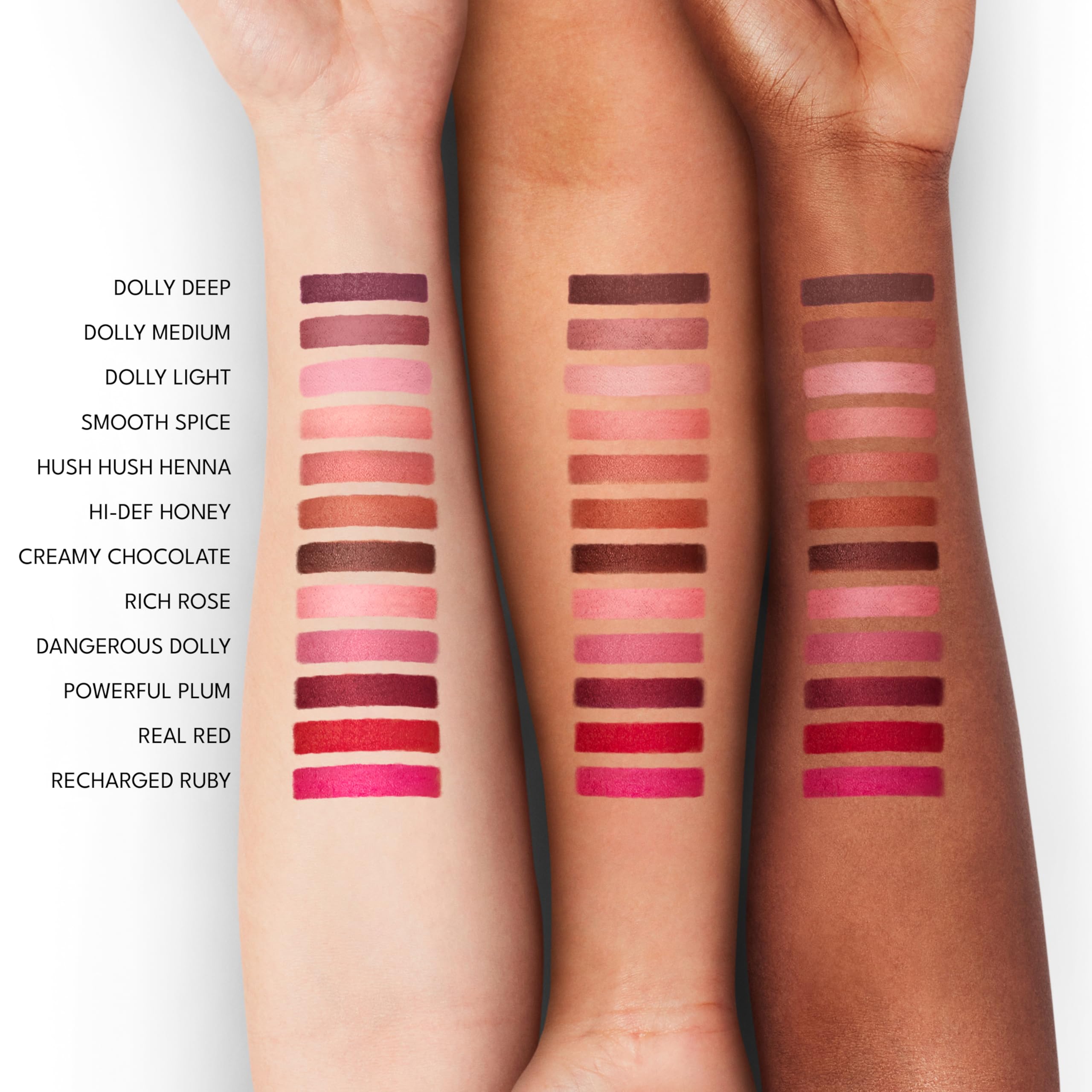 Buxom ingredient label close-up showing cruelty-free formulation benefit
