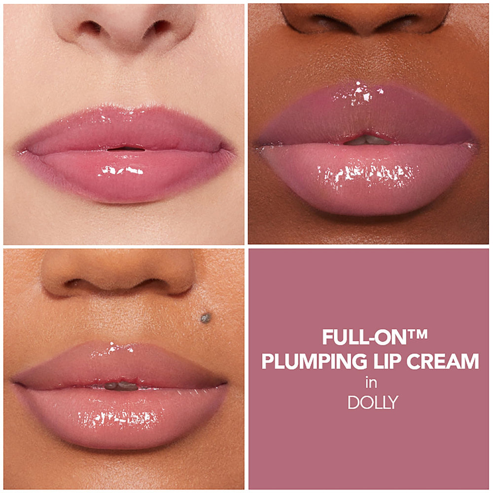 Buxom Dolly wand and applicator detail delivering precise, creamy application