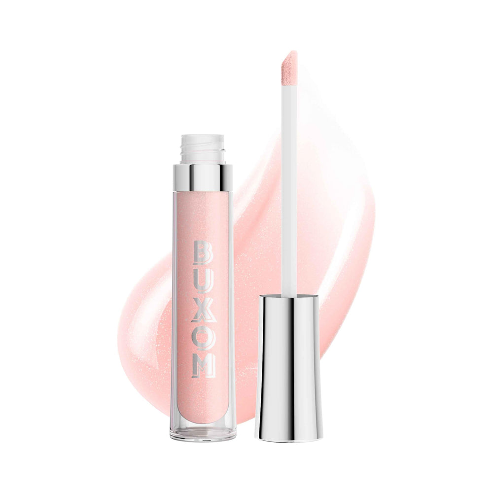 BUXOM Dylan front packaging showing glossy tube and brand benefit