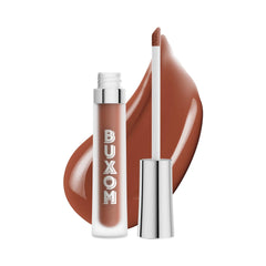 Buxom front packaging showing glossy Moscow Mule shade and benefit high-shine finish