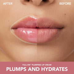 Buxom Hot Toddy swatches on skin showing buildable color and blendability benefit